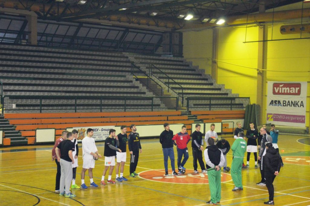 Sa treninga pred utakmicu sa Vogošćom
